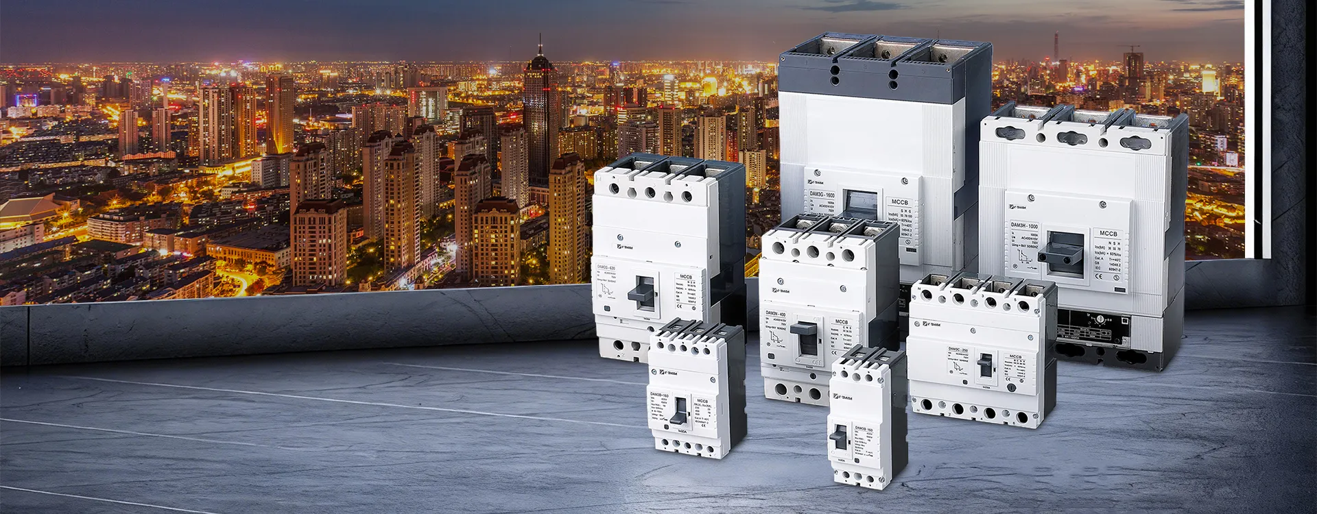 CDADA OEM ODM dövrə açarı istehsalçısı - HVAC Lift UPS Tətbiqləri üçün Xüsusi MCCB MCB